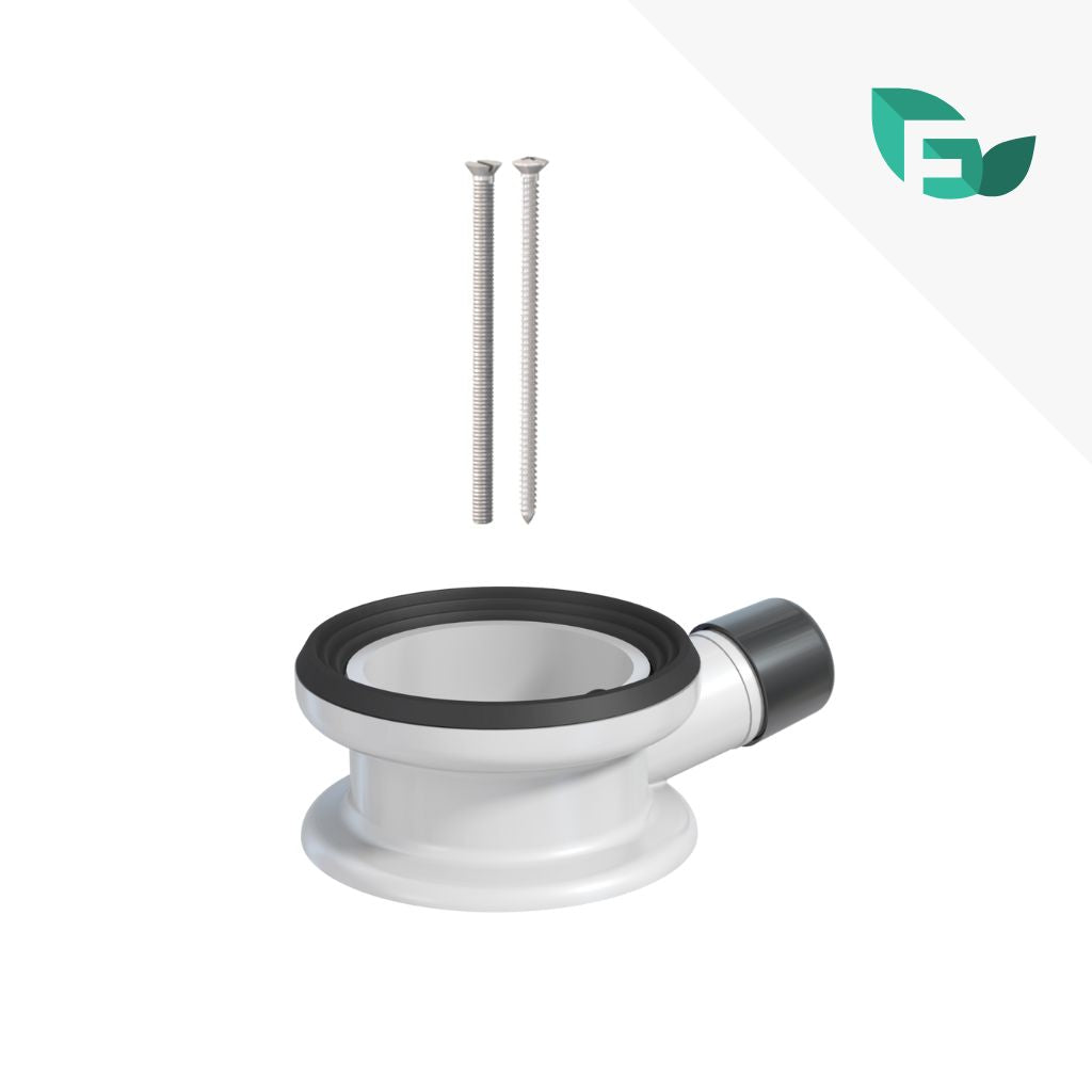 Poistoletkun liitäntäosa-hajulukkoon