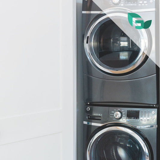 pyykkikoneen-kuivausrummun-asennus-paallekkain