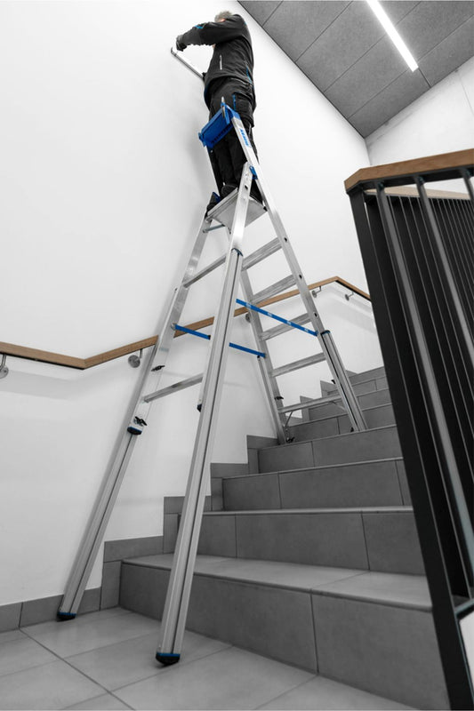 Asennus portaikkoon, porrastikkaiden käyttö